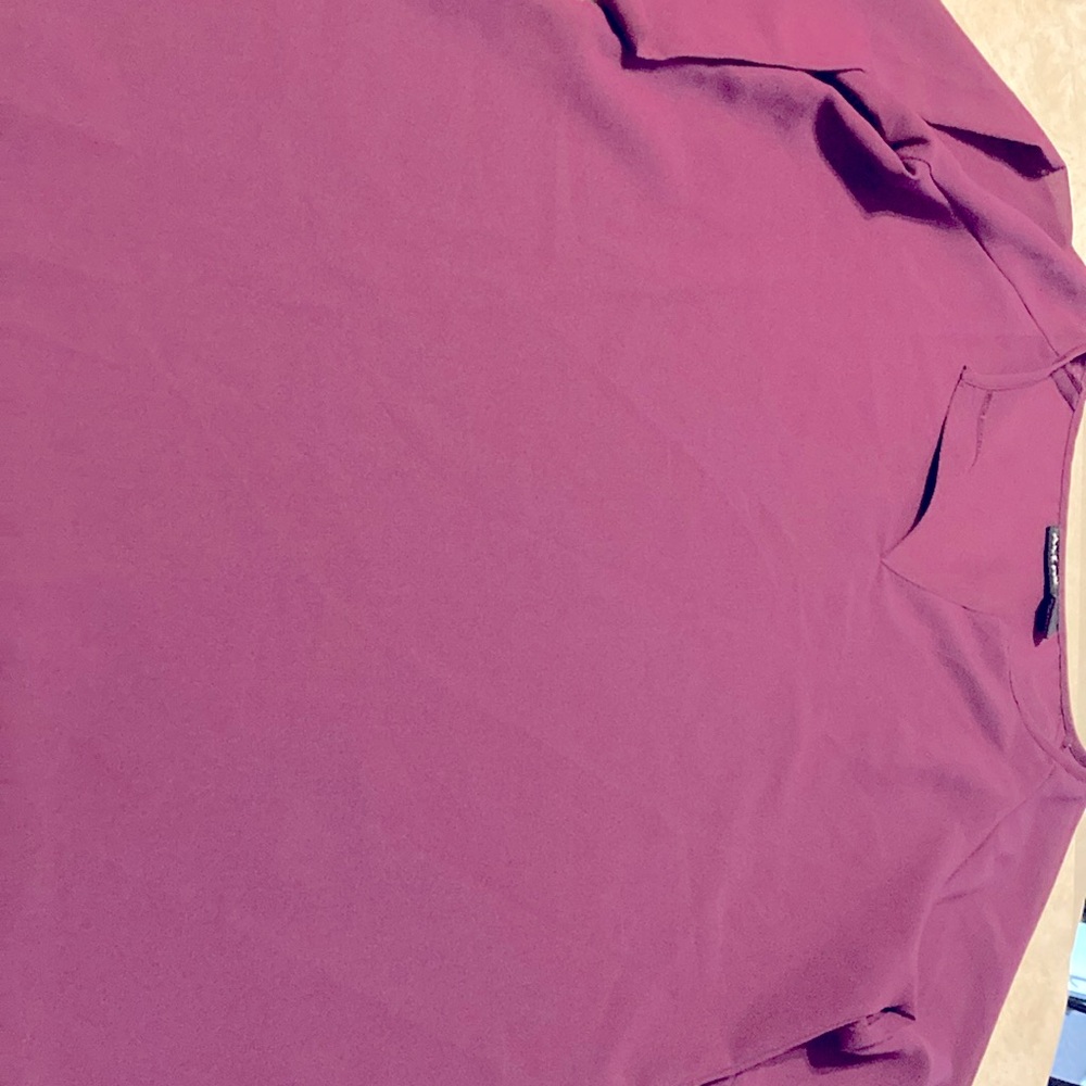 Alloy Apparel purple blouse